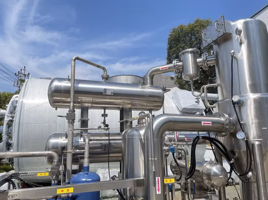 Evaporatore Pompa di calore Sistema di cristallizzazione a evaporazione continua con tubi a fascio tubiero